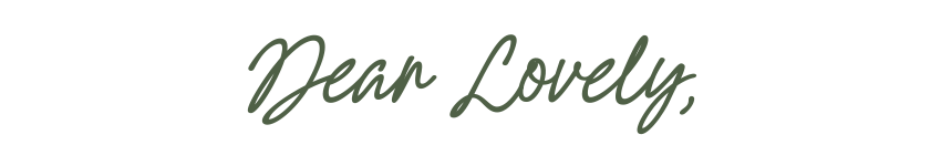 Dear Lovely